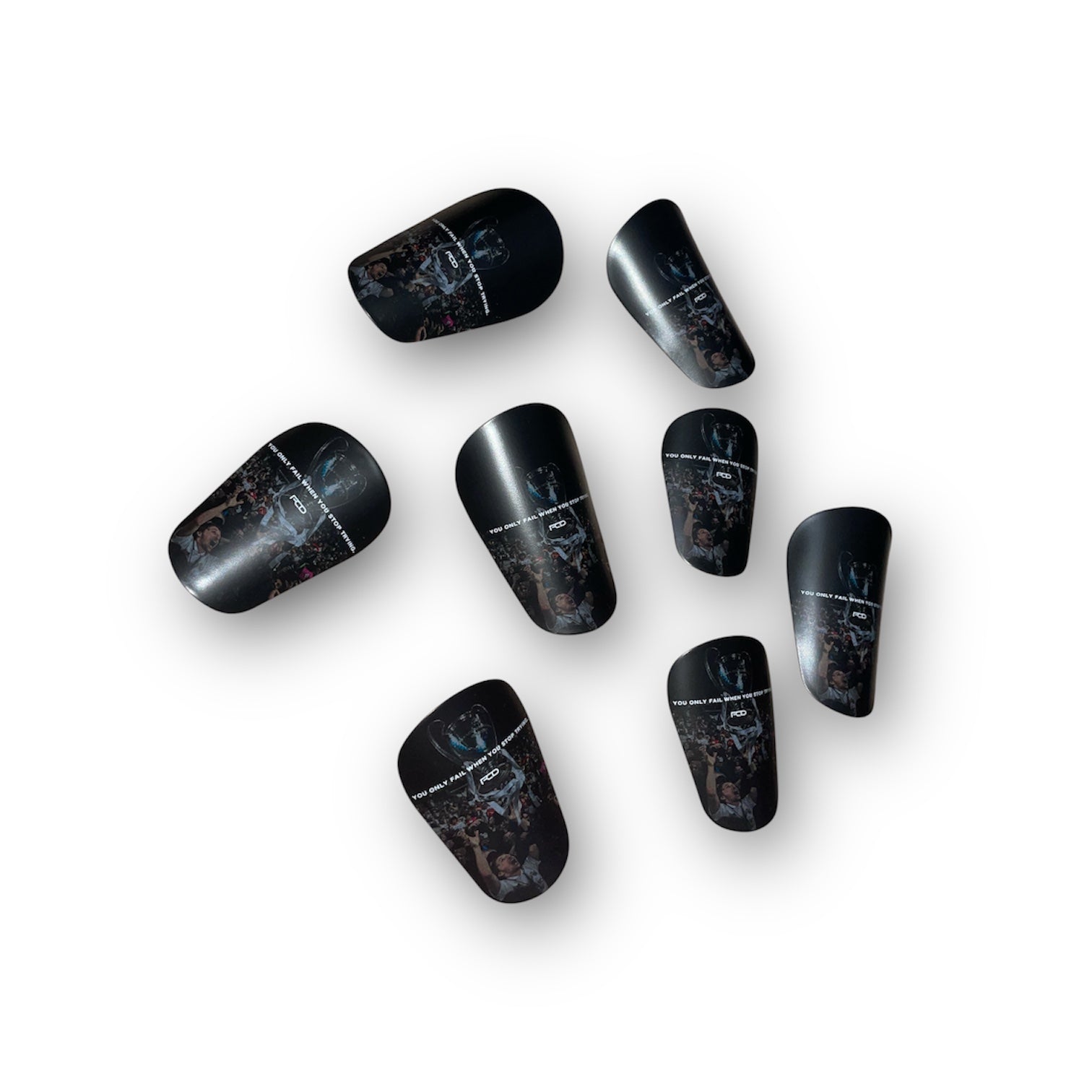 Mini fotbalové chrániče s potiskem